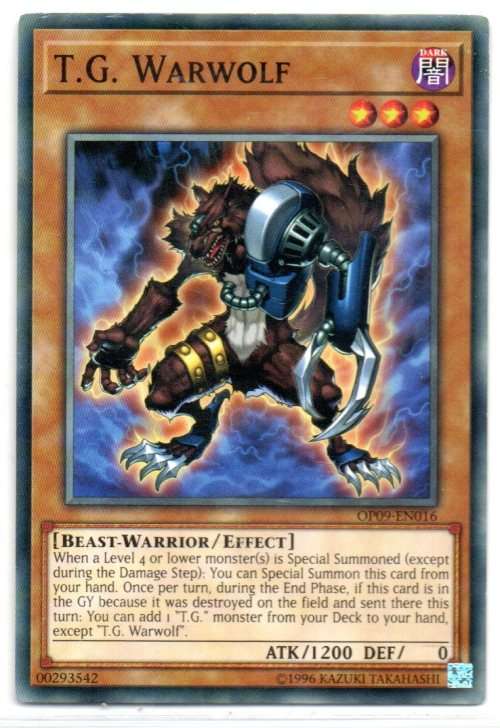 Yu-Gi-Oh! - T.G. Warwolf - Common - OTS Tournament Pack 9 (OP09-EN016)