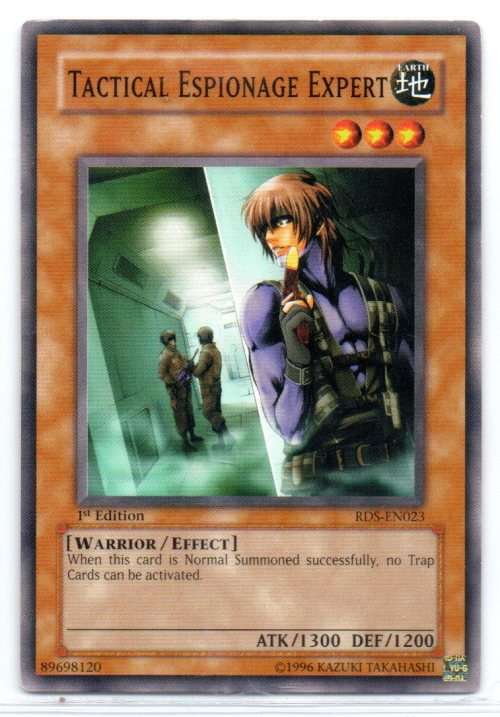 Yu-Gi-Oh! - Tactical Espionage Expert - 1st Ed/Common - Rise of Destiny (RDS-EN023)