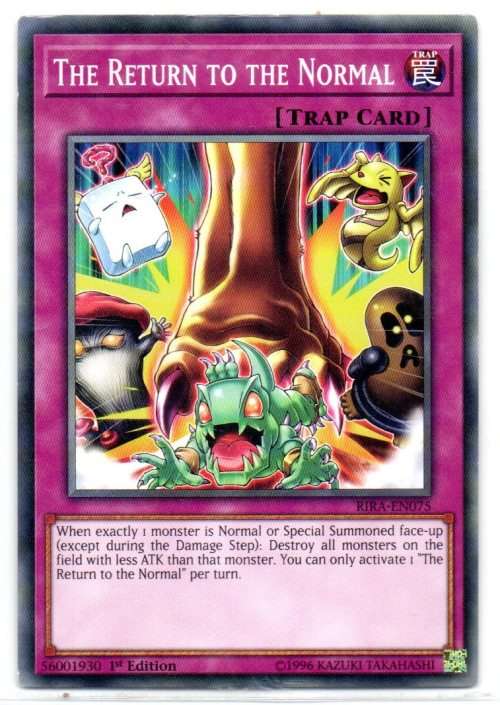 Yu-Gi-Oh! - The Return to the Normal - 1st Ed/Common - Rising Rampage (RIRA-EN075)