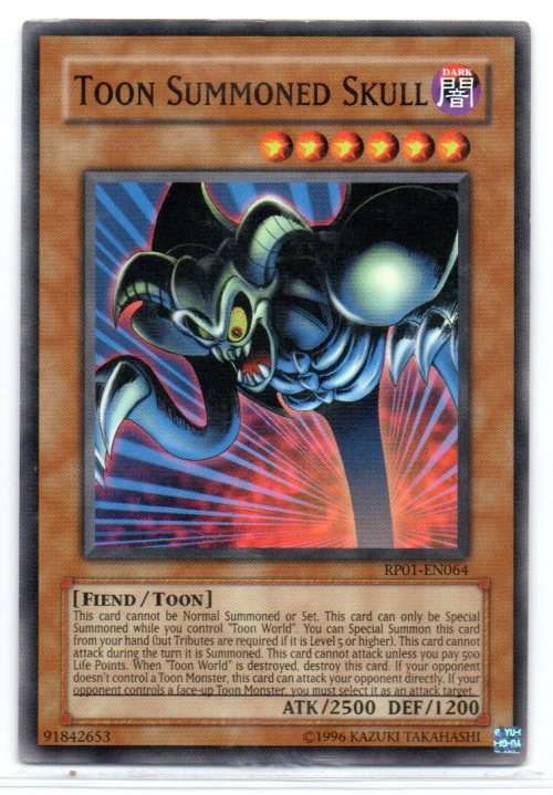 Yu-Gi-Oh! - Toon Summoned Skull - Common - Retro Pack (RP01-EN064)