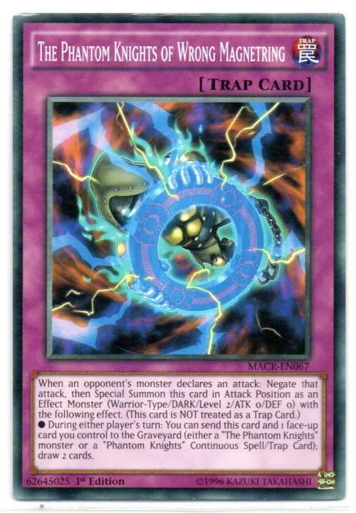 Yu-Gi-Oh! - The Phantom Knights of Wrong Magnetring - 1st Ed/Common - Maximum Crisis (MACR-EN067)