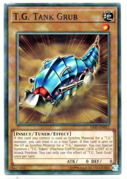 Yu-Gi-Oh! - T.G. Tank Grub - Common - Savage Strike (SAST-EN011)