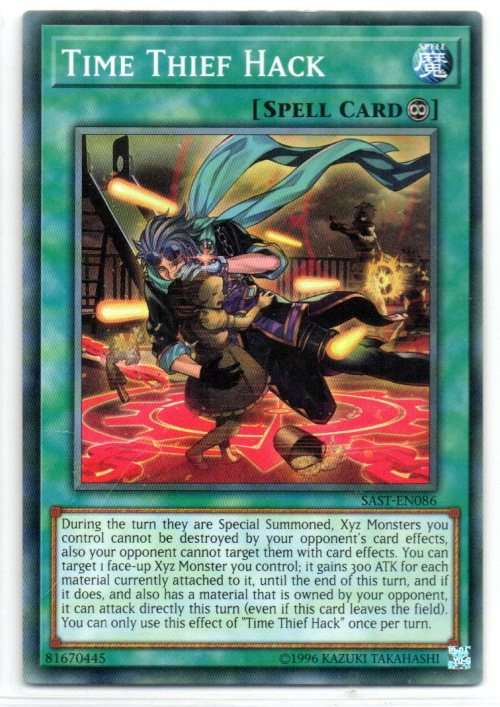 Yu-Gi-Oh! - Time Thief Hack - Common - Savage Strike (SAST-EN086)