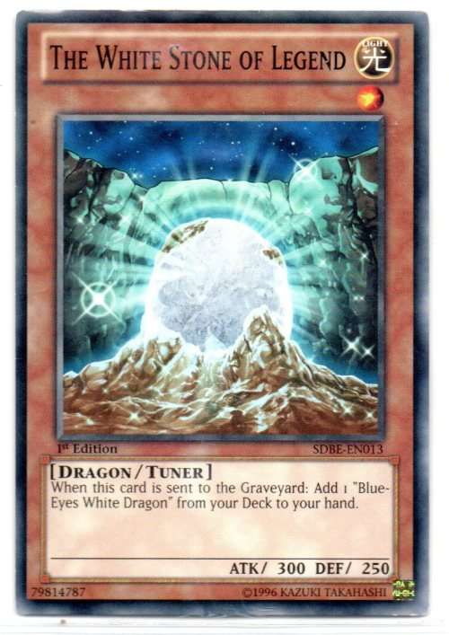 Yu-Gi-Oh! - The White Stone of Legend - 1st Ed/Common - Saga of Blue-Eyes White Dragon Structure Dec