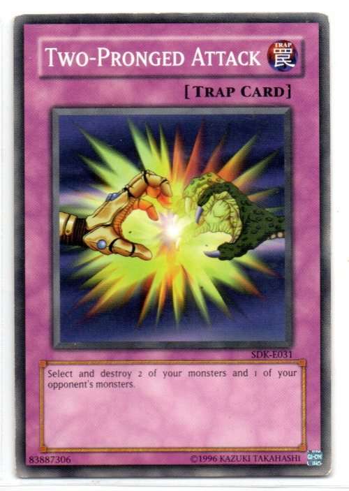 Yu-Gi-Oh! - Two-Pronged Attack - Common - Starter Deck: Kaiba (SDK-E031)