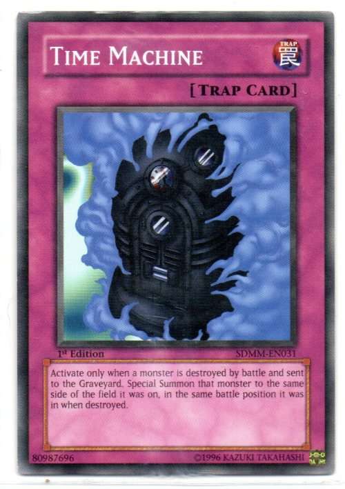 Yu-Gi-Oh! - Time Machine - 1st Ed/Common - Machina Mayhem Structure Deck (SDMM-EN031)