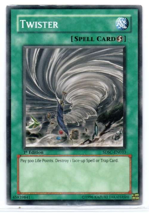 Yu-Gi-Oh! - Twister - 1st Ed/Common - Spellcaster`s Command Structure Deck (SDSC-EN033)