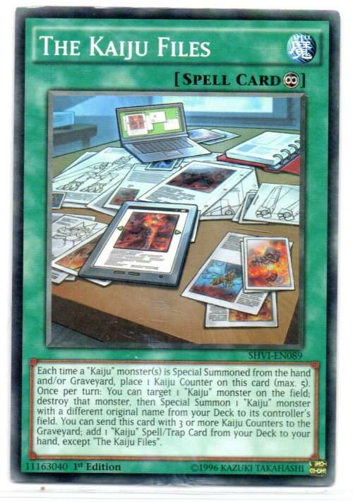 Yu-Gi-Oh! - The Kaiju Files - 1st Ed/Common - Shining Victories (SHVI-EN089)