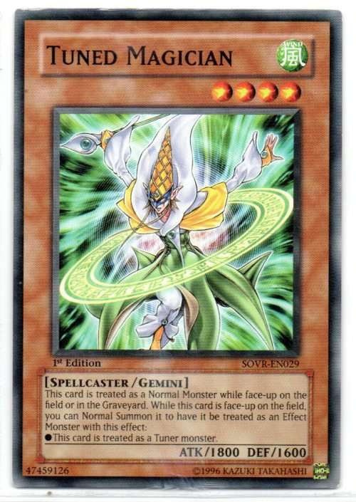 Yu-Gi-Oh! - Tuned Magician - 1st Ed/Common - Stardust Overdrive (SOVR-EN029)