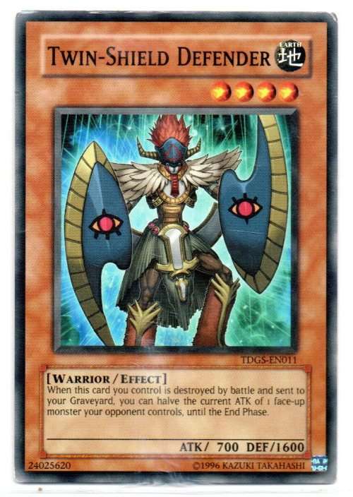 Yu-Gi-Oh! - Twin-Shield Defender - Common - The Duelist Genesis (TDGS-EN011)
