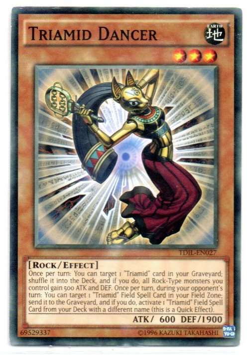 Yu-Gi-Oh! - Triamid Dancer - Common - The Dark Illusion (TDIL-EN027)