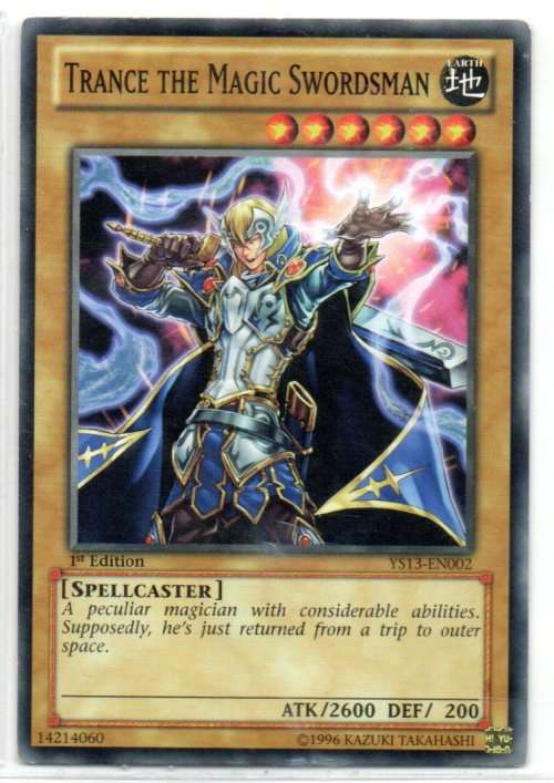 Yu-Gi-Oh! - Trance the Magic Swordsman - 1st Ed/Common - Super Starter: V for Victory (YS13-EN002)