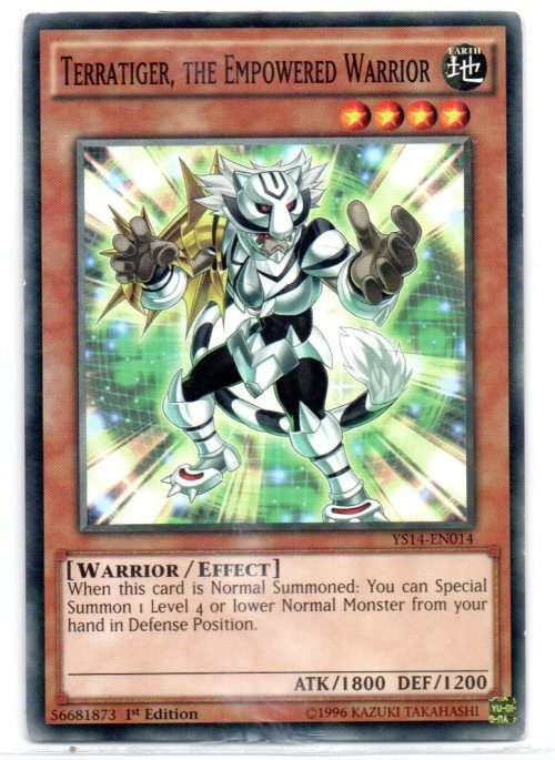 Yu-Gi-Oh! - Terratiger, the Empowered Warrior - 1st Ed/Common - Super Starter: Space-Time Showdown (