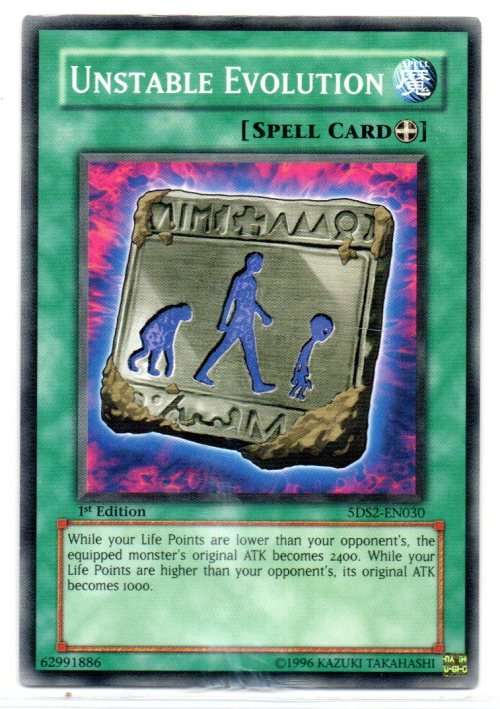Yu-Gi-Oh! - Unstable Evolution - 1st Ed/Common - Starter Deck: Yu-Gi-Oh! 5D`s 2009 (5DS2-EN030)