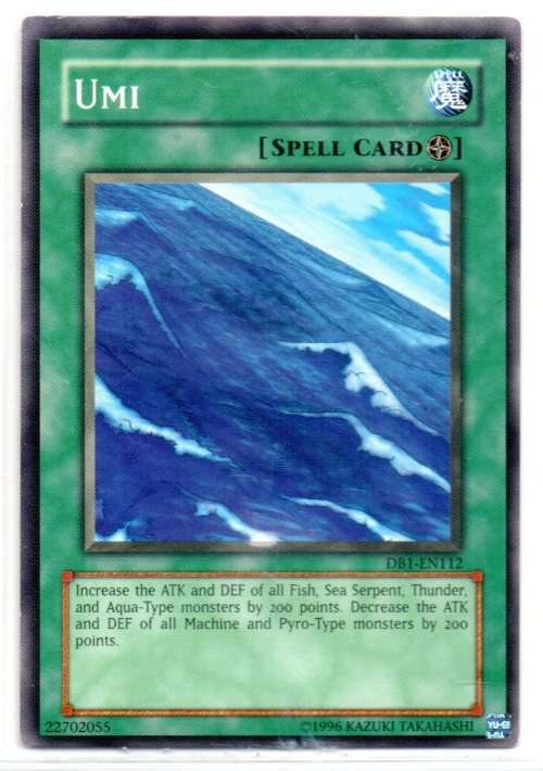 Yu-Gi-Oh! - Umi - Common - Dark Beginning 1 (DB1-EN112)