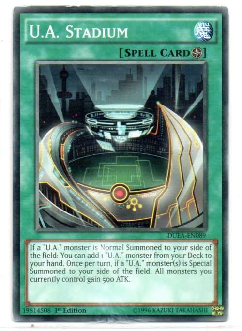 Yu-Gi-Oh! - U.A. Stadium - 1st Ed/Common - Duelist Alliance (DUEA-EN089)