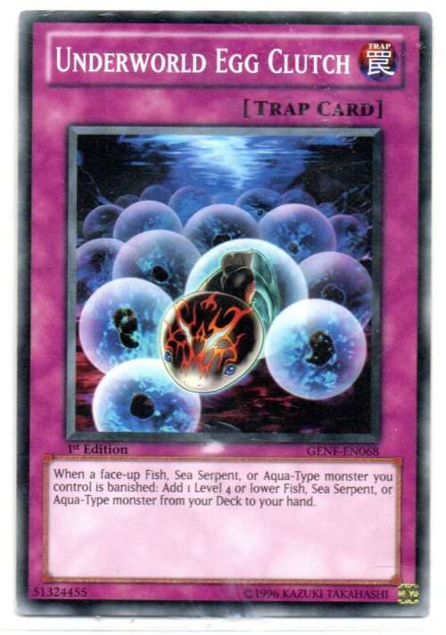 Yu-Gi-Oh! - Underworld Egg Clutch - 1st Ed/Common - Generation Force (GENF-EN068)
