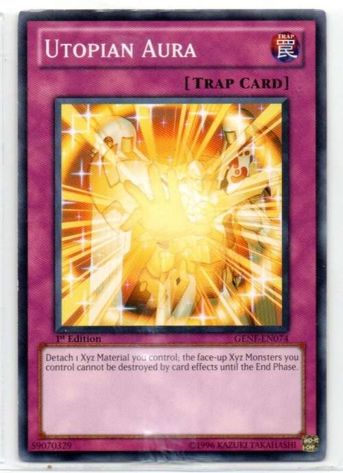 Yu-Gi-Oh! - Utopian Aura - 1st Ed/Common - Generation Force (GENF-EN074)