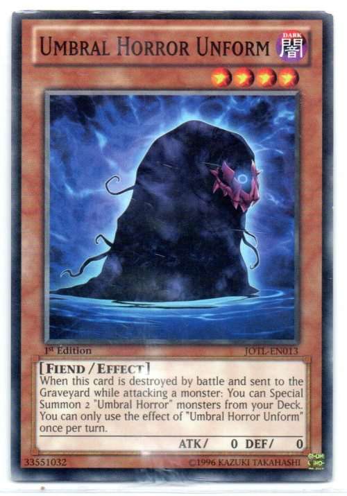 Yu-Gi-Oh! - Umbral Horror Unform - 1st Ed/Common - Judgment of the Light (JOTL-EN013)
