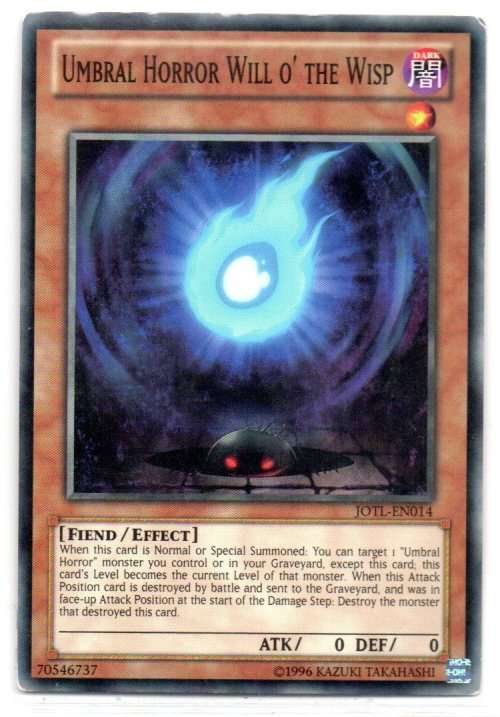 Yu-Gi-Oh! - Umbral Horror Will o` the Wisp - Common - Judgment of the Light (JOTL-EN014)