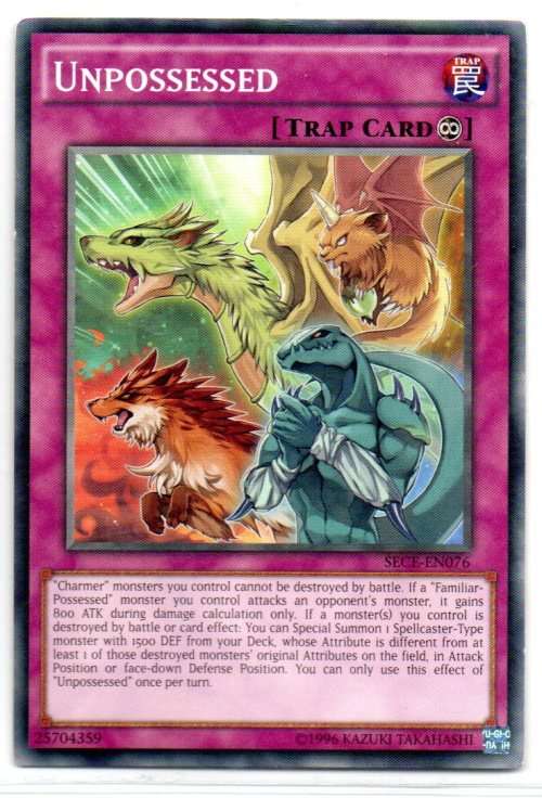 Yu-Gi-Oh! - Unpossessed - Common - Secrets of Eternity (SECE-EN076)