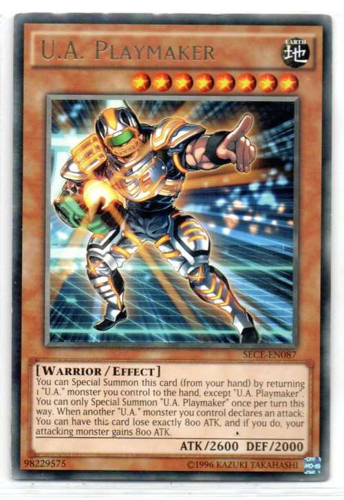 Yu-Gi-Oh! - U.A. Playmaker - Rare - Secrets of Eternity (SECE-EN087)