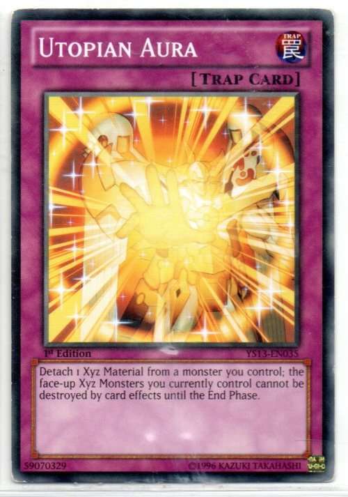 Yu-Gi-Oh! - Utopian Aura - 1st Ed/Common - Super Starter: V for Victory (YS13-EN035)