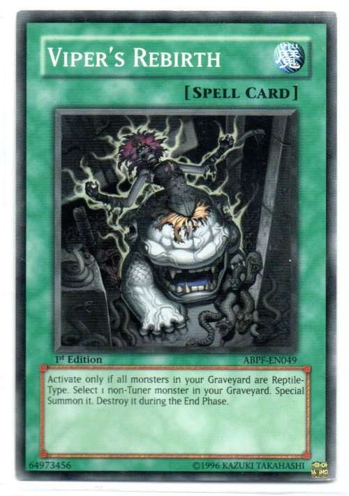 Yu-Gi-Oh! - Viper`s Rebirth - 1st Ed/Common - Absolute Powerforce (ABPF-EN049)
