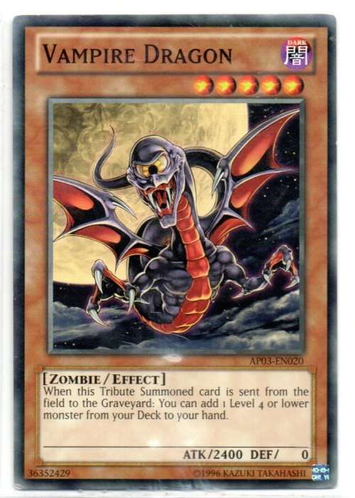 Yu-Gi-Oh! - Vampire Dragon - Common - Astral Pack Three (AP03-EN020)