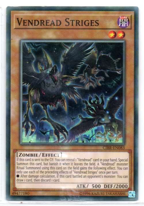 Yu-Gi-Oh! - Vendread Striges - Common - Circuit Break (CIBR-EN083)