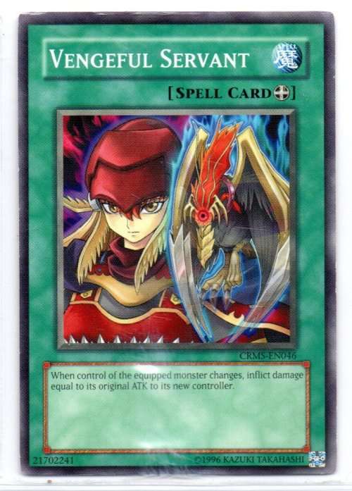 Yu-Gi-Oh! - Vengeful Servant - Common - Crimson Crisis (CRMS-EN046)