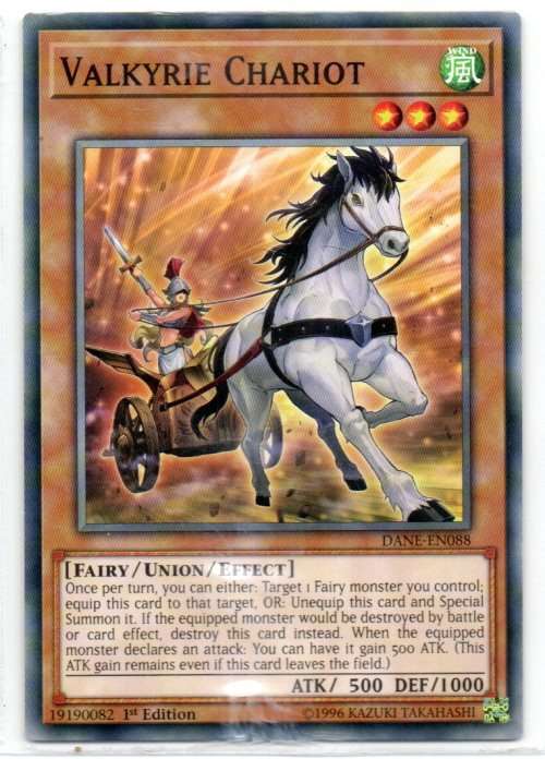 Yu-Gi-Oh! - Valkyrie Chariot - 1st Ed/Common - Dark Neostorm (DANE-EN088)