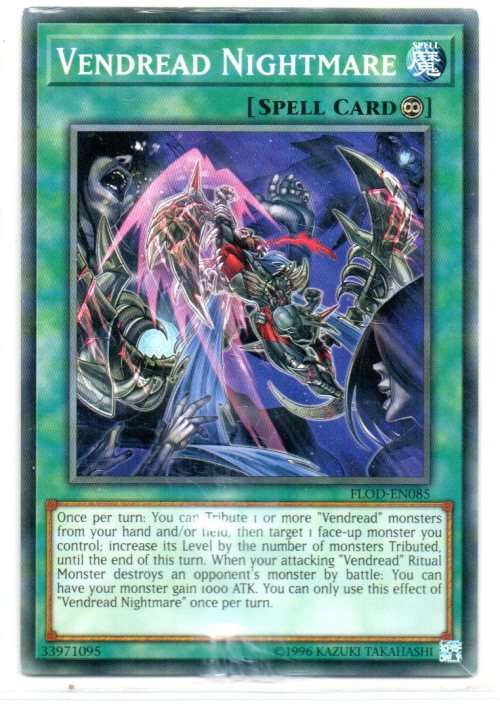 Yu-Gi-Oh! - Vendread Nightmare - Common - Flames of Destruction (FLOD-EN085)