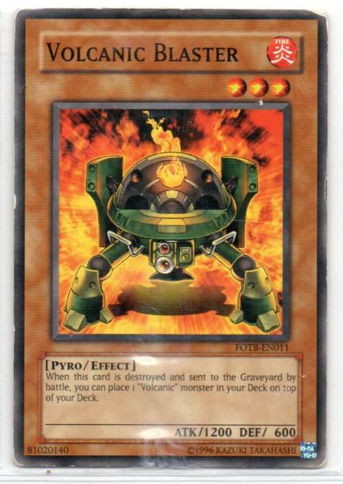Yu-Gi-Oh! - Volcanic Blaster - Common - Force of the Breaker (FOTB-EN011)