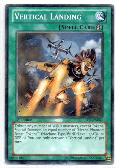 Yu-Gi-Oh! - Vertical Landing - 1st Ed/Common - Judgment of the Light (JOTL-EN064)