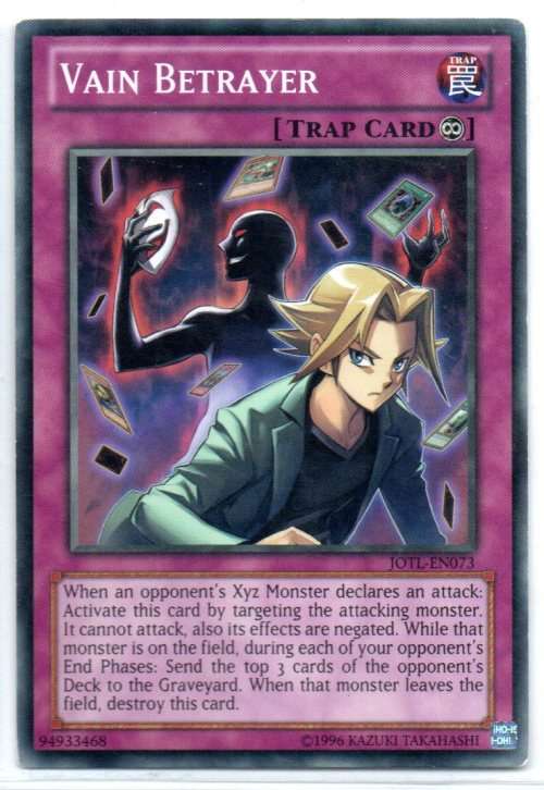 Yu-Gi-Oh! - Vain Betrayer - Common - Judgment of the Light (JOTL-EN073)