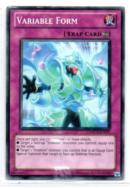 Yu-Gi-Oh! - Variable Form - Common - Order of Chaos (ORCS-EN071)