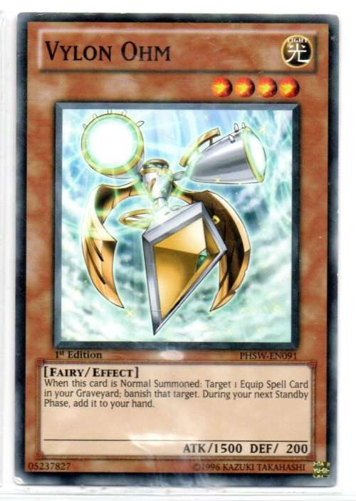 Yu-Gi-Oh! - Vylon Ohm - 1st Ed/Common - Photon Shockwave (PHSW-EN091)