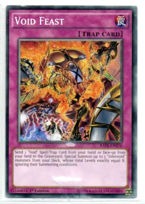 Yu-Gi-Oh! - Void Feast - 1st Ed/Common - Raging Tempest (RATE-EN076)