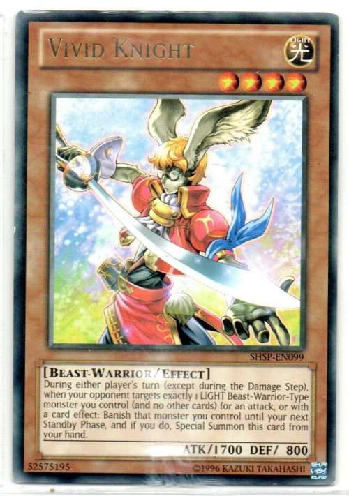 Yu-Gi-Oh! - Vivid Knight - Rare - Shadow Specters (SHSP-EN099)