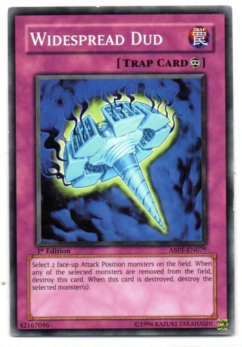 Yu-Gi-Oh! - Widespread Dud - 1st Ed/Short Print - Absolute Powerforce (ABPF-EN079)