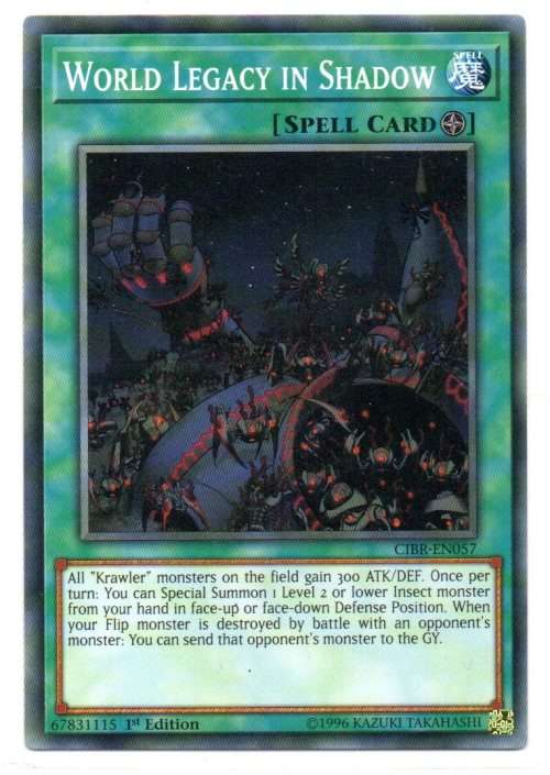 Yu-Gi-Oh! - World Legacy in Shadow - 1st Ed/Common - Circuit Break (CIBR-EN057)