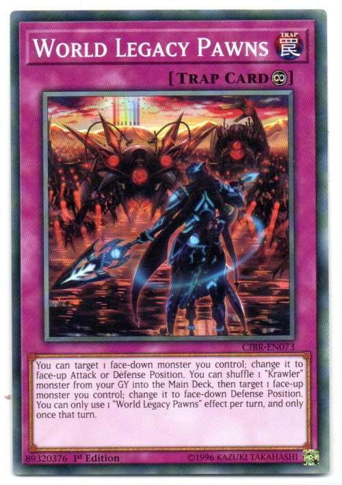 Yu-Gi-Oh! - World Legacy Pawns - 1st Ed/Common - Circuit Break (CIBR-EN073)