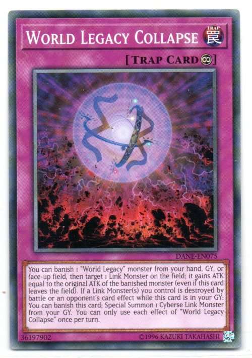 Yu-Gi-Oh! - World Legacy Collapse - Common - Dark Neostorm (DANE-EN075)