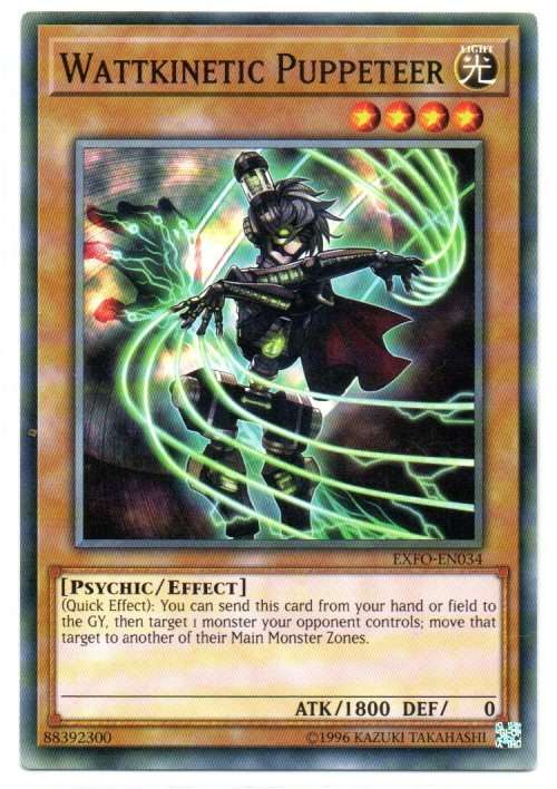 Yu-Gi-Oh! - Wattkinetic Puppeteer - Common - Extreme Force (EXFO-EN034)