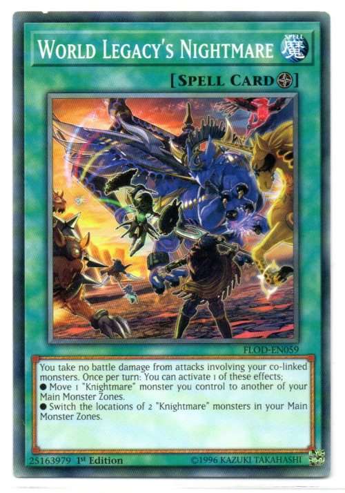 Yu-Gi-Oh! - World Legacy`s Nightmare - 1st Ed/Common - Flames of Destruction (FLOD-EN059)