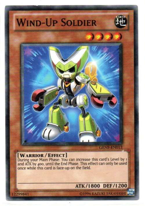 Yu-Gi-Oh! - Wind-Up Soldier - Common - Generation Force (GENF-EN013)