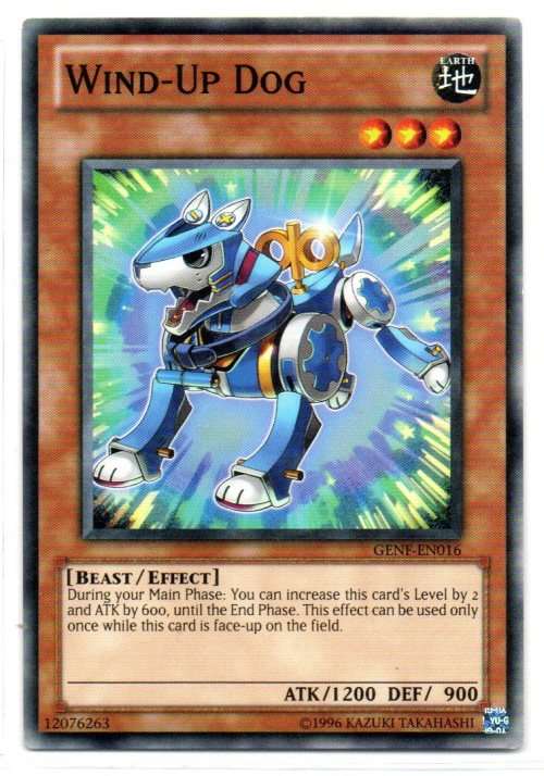 Yu-Gi-Oh! - Wind-Up Dog - Common - Generation Force (GENF-EN016)