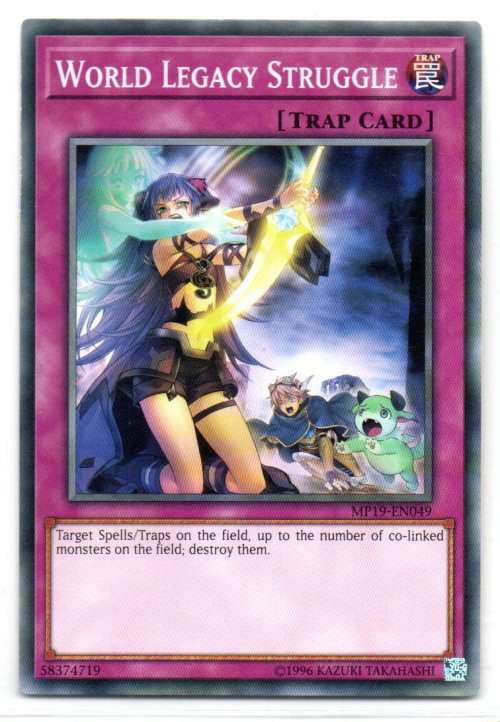 Yu-Gi-Oh! - World Legacy Struggle - Common - 2019 Gold Sarcophagus Tin Mega Pack (MP19-EN049)