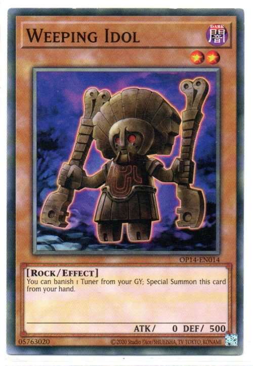 Yu-Gi-Oh! - Weeping Idol - Common - OTS Tournament Pack 14 (OP14-EN014)